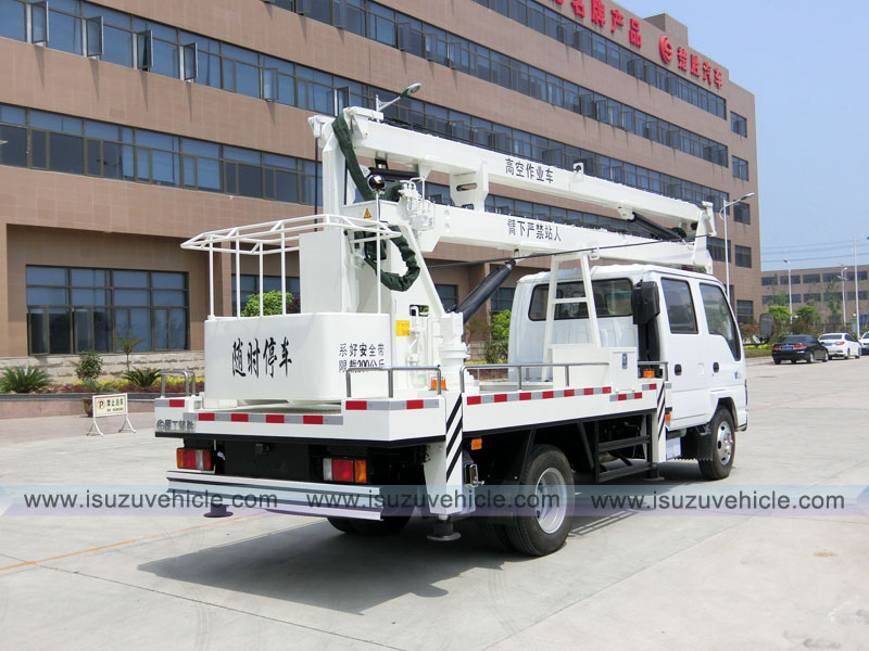 ISUZU 18 M Folding Boom Aerial Platform Truck Buy Aerial Platform